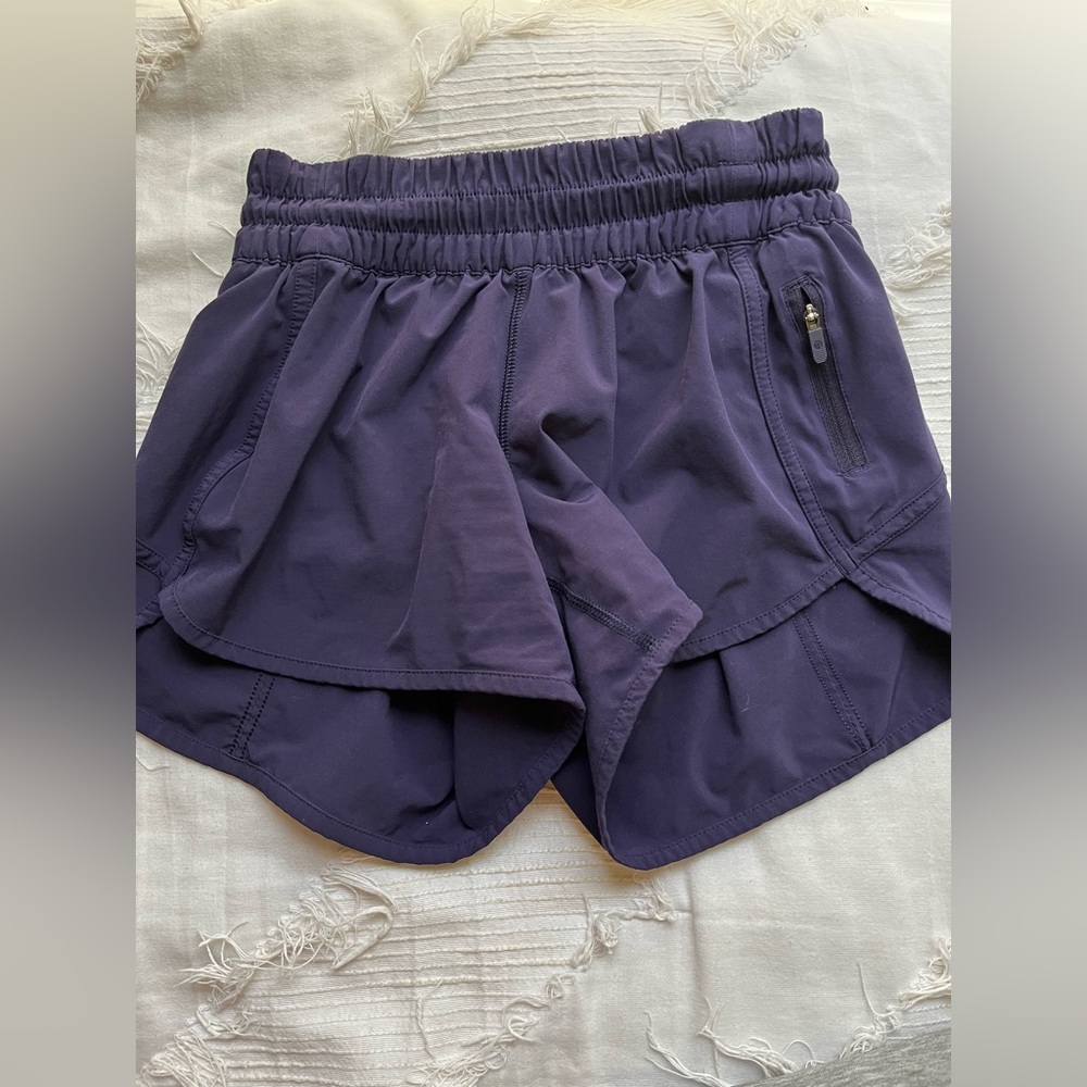 Purple lululemon 2.5 shorts size 6